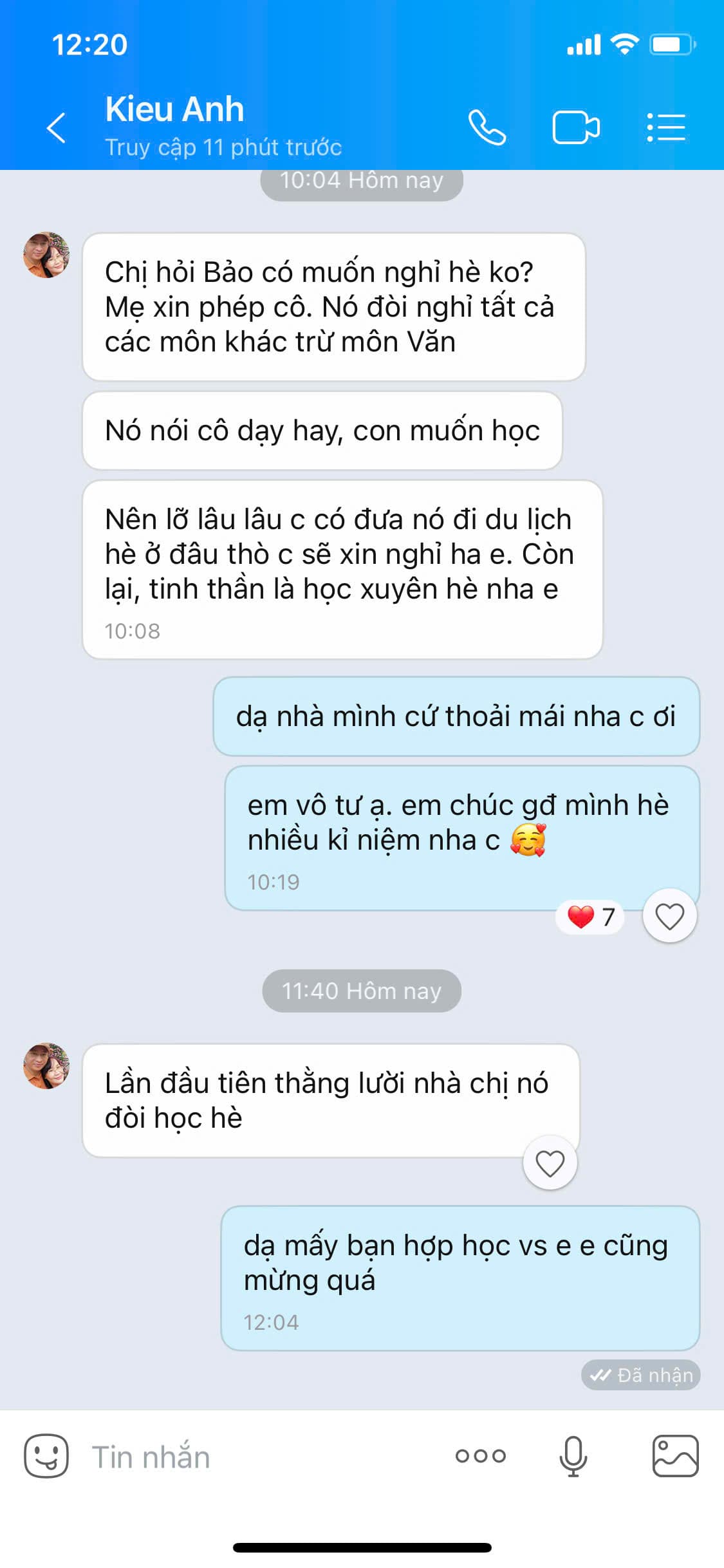 Kỷ niệm 1